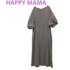 マタニティ HAPPY MAMA Ｍ　ワンピース　ゆったり　大きい