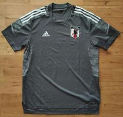 adidas 日本代表 ハーフジップジャージ グレー　２XOサイズ　非売品 adidas 日本代表 ハーフジップジャージ グレー 2XOサイズ
