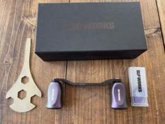 SLP WORKS RCS 85mm ベイト カーボンクランクハンドル 未使用品 RCSB カーボンクランクハンドル│SLP WORKS