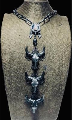 一点物】ジャンポールゴルチエthree Buffalo antique
