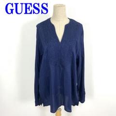 GUESS ゲス チュニック ネイビー コットン100％ XL C3133