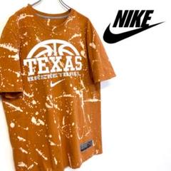 【美品 リメイク古着 NIKE NCAA ロゴTシャツ】