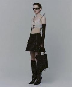 【美品】 KISHIDAMIKI / キシダミキ | cloth harness type03 ハーネス ビスチェ | ブラック/ホワイト |  レディース | フリマアプリ ラクマ
