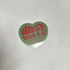 ジャニーズWEST WEST. 会場限定ステッカー 広島4枚
