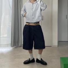 極太　Jorts Polo jeans デニムショーツ　バギーデニム 極太 Jorts Polo jeans デニムショーツ バギーデニム - メルカリ