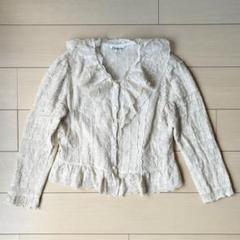 バラ色の暮らしカーディガンアンサンブルセット花柄シルク100% 長袖