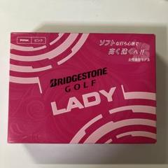 新品未開封　ブリジストンゴルフ LADY 1ダース　ゴルフボール ピンク 12個