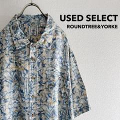 古着 “ROUNDTREE&YORKE” S/S Design Shirt
