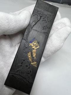 一点もの奈良老舗高級松煙古墨32g 上級者高級作品用銘墨格安で