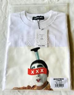 志村けん大爆笑展 バカ殿 GOD SELECTION xxx コラボTシャツ白 m98162331573_1.jpg?1706934092