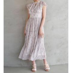MERCURYDUO 花柄プリーツティアードワンピースのサムネイル