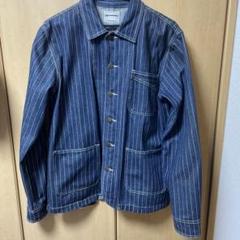 【12月スーパーSALE 15%OFF】 デニムジャケット OHONTWO ストライプ サイズ42 - メルカリ ジャケット・アウター