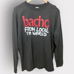 bacho  馬超　ハードコア　バンT  長袖　L  コズミックノート　スミクロのサムネイル
