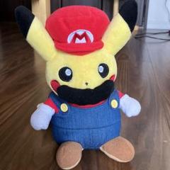 マリオピカチュウ ぬいぐるみ - メルカリ