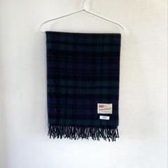 極美品Traditional Weatherwear タータンチェックストール Johnstons of Elgin ジョンストンズ JOHNSTONS カシミア大判