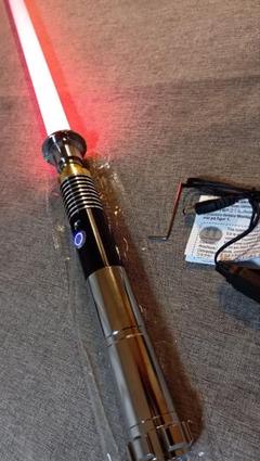合金製ライトセーバー ルーク仕様 SWギミック 振動 音 光 usb
