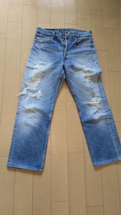 Levi's 501 デニム W31 L32 ダメージ加工