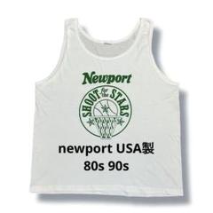 newport USA製 タンクトップ 80s 90s ニューポート バスケ