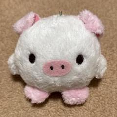 【新品未使用】　ブタ　ぬいぐるみ　ボールチェーン付き