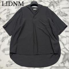 【極美品】リドム　レーヨンワッシャースキッパーシャツ