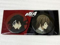 ペルソナ5　缶バッジ　明智吾郎 Amazon.co.jp: ペルソナ5 主人公 明智吾郎 総攻撃ver