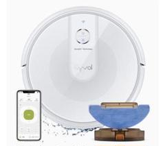 【交換用モップ3枚付!】ロボット掃除機 水拭き 3000Pa 自動充電 WiFi