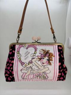 SummerSALE ハンドメイド　がま口ポーチ　ロラライハリス
