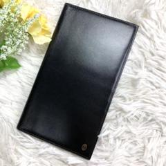 【極美品】Cartier パシャ 札入れ 二つ折り財布 長財布 レザー ブラック