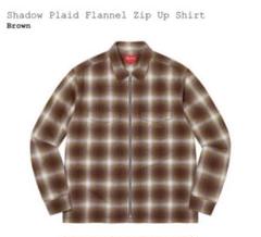 supreme Shadow Plaid Flannel ZipUp Shirtのサムネイル
