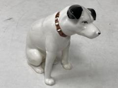 Victor ビクター犬 ニッパー君 置物 陶器 高さ約17cm 昭和レトロ