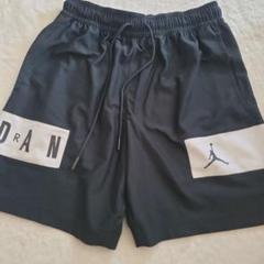 Nike ジョーダンロゴ付き ブラックパンツ M