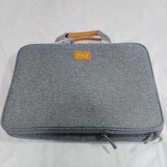 ZINZ パソコンケース 15-16 インチ 可変容量PCバッグ グレー