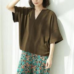 CNラクーンミックスショートダブルカーディガン 辻直子さんコラボ styling/ Naoko Tsuji SPECIAL COLLABORATION