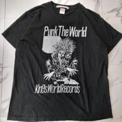 KINGS WORLD RECORDS PUNK THE WORLD Tシャツ