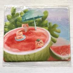 マウスパッド 夏 スイカ 猫