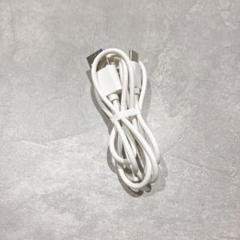 USBType-C USBプラグ 1m ホワイト 持ち運び