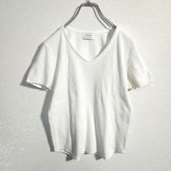 ユナイテッドアローズ 半袖 カットオフ Tシャツ サーマル タイト 短丈