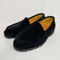 TIGHTBOOTH×blohm黒 スエード ローファー TIGHTBOOTH×blohm黒 スエード ローファー