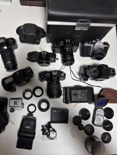 【超目玉枠】 フィルムカメラ・アクセサリー メルカリ - ジャンク扱い まとめて フィルムカメラ