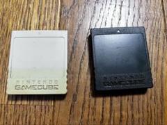 Nintendo ゲームキューブのメモリーカード　2点セット