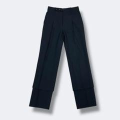 NAMACHEKO ナマチェコ 2018AW スリット トラウザーズ パンツ 新品】NAMACHEKO 2018AW FRONT SPLIT TROUSERS size.S 新品