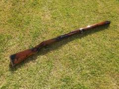 装飾用九九式歩兵銃のストック部品付き
