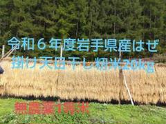 ☆令和6年度岩手県産いわてっこ自然天日干し籾米20kg