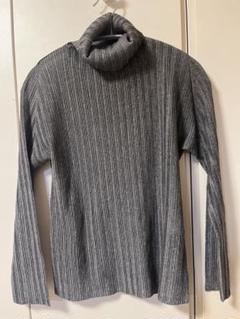 PLEATS PLEASE カットソー　グレー　リブプリーツ PLEATS PLEASE カットソーグレーリブプリーツ