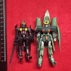 ガンダムSEED フィギュア 2体 カオスガンダム ガイアガンダム 当時品のサムネイル