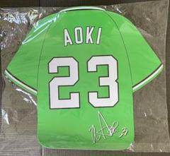 東京ヤクルトスワローズ 青木宣親選手 引退試合配布 応援ボード パネル　2枚のサムネイル