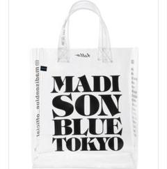 マディソンブルー madison blue トートバッグ　かごバッグ　刺繍ロゴ 2025年最新】MADISON BLUE エコバッグの人気アイテム - メルカリ