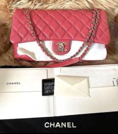 CHANEL マトラッセ チェーンショルダー ソフトキャビア デカマト