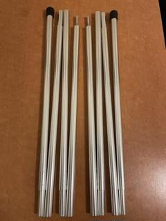 ★極美品 Ogawa オガワ ALアップライトポール 270cm 2本セット ヨドバシ.com - ogawa オガワ 3029 [ALアップライトポール 270cm