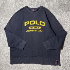 POLO JEANS CO. ネイビー トレーナー 1967年製 2025年最新】POLO JEANS メンズ トレーナー・スウェットの人気